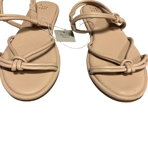 A New Day Women's Lara Ankle Strap Sandals Brown Size 11 - Picture 4 of 9